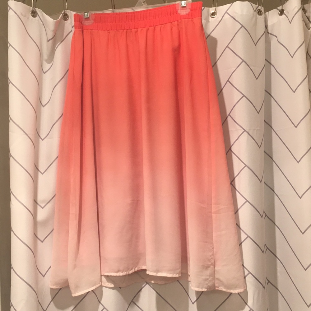 Old navy pink ombré skirt